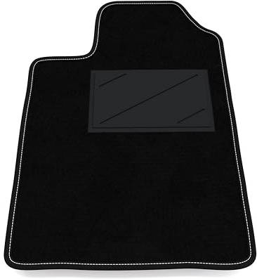 Automatte nur auf der Fahrerseite, 1 Stück, kompatibel mit Renault Clio 2-Clio Geschichte 1998-2012 | 1 maßgeschneiderter Teppich