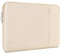 DOMISO Custodia PC Portatile Sleeve 17,3 Pollici,Impermeabile Moda Laptop Borsa Porta PC Computer Compatibile con 17,3 Pollici Notebook HP ASUS Dell Microsoft MSI, Beige