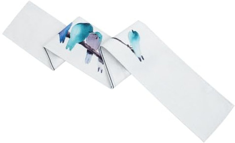 WESIEVYA Cubierta Antipolvo Gruesa Para Teclado De Piano De Teclas Tela Lavable Con Diseño De Pájaro Protección Resistente Arañazos y Agua Funda Práctica y Decorativa Para Piano Eléctrico