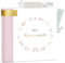 mintkind® Gästebuch Kommunion Rosa - Kommunionsbuch zum Ausfüllen, 72 Seiten zum Selbstgestalten, hochwertiger Leineneinband - Kommunionsgeschenk & stilvolle Kommunion Deko