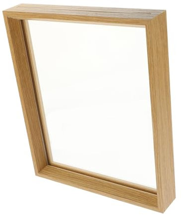 Hemobllo Kreativer Diy Bilderrahmen Für Gepresste Blumen Doppeltes Transparentes Anzeige-element Naturbelassen Zur Stilvollen Präsentation Von Kunstwerken Und Erinnerungen