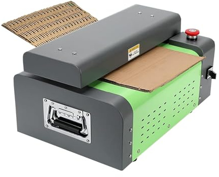 Verschwendete Pappschneiden-Mesh-Streifenschneider, Verpackungsschneider für Kartons, Karton-Schredder-Schneider, 300 cm/min, 325 mm Schnittbreite, Drehschalter, Vorwärts-/Rückwärtsfunktionen für Ex