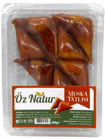 Öz Natur Amulett Pestil, Traditionelles Fruchtdessert mit Maulbeere und Haselnuss, 300g