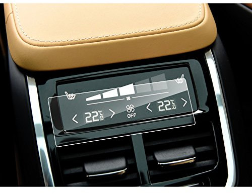 LFOTPP XC90 S90 V90 Air Conditioner Screen Protector, Tempered Glass Protective Film
