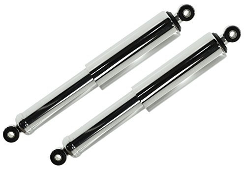 Federbeine Paar chrom passend für Simson KR51/2 Schwalbe hinten, lang