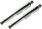 Federbeine Paar chrom passend für Simson KR51/2 Schwalbe hinten, lang