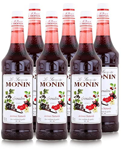 Monin Sirup Grenadine, 1,0L, 6er Pack