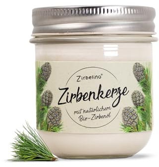 Zirbenduftkerze - Handgemacht aus Kärnten