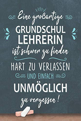 Eine großartige Grundschullehrerin ist schwer zu finden - Wochenkalender 2021: A5 Kalender 2021 mit 150 Seiten | Terminkalender mit Wochenplaner, als ... | Für Grundschullehrerin, Lehrer, etc.