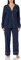 Amazon Essentials Women's Cotton Modal Long-Sleeve Shirt and Full-Length Bottom Pyjama Set, Navy, XXL