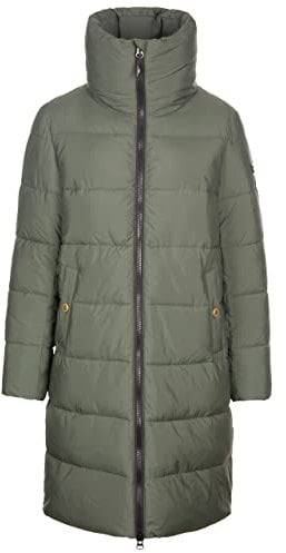 Trespass Womens Padded Jacket Longer Length Deep Collar Faith
