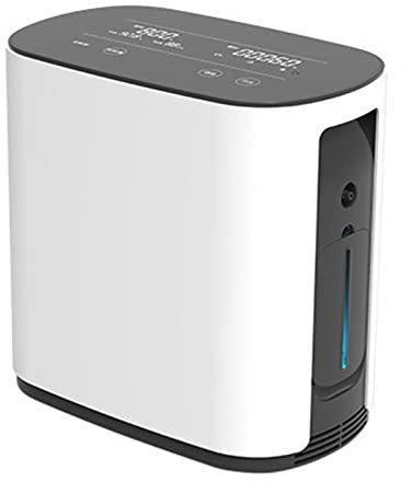 Generador de Concentrador de Oxígeno, Máquina de Oxígeno Portátil Ajustable de 1-7 L/min,Máquina de Oxígeno de Alta Pureza al 93 ± 3%,Concentrador de Oxígeno con Gran Capacidad Actualizada.,ZY1R