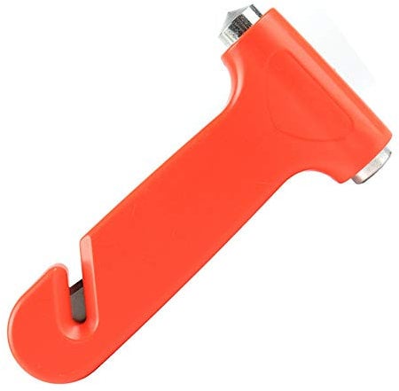 YOHENSQIN Solid Car Safety Hammer 2 in 1 Seat Belt Cutter Car Mini Window Break Hammer for Car Emergency Escape Tool