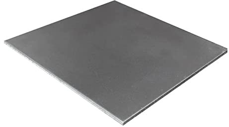 Plancha De Hierro Laminado En Caliente, Peso Ligero, Alta Resistencia Mecánica, Largo 100 Mm, Ancho 100 Mm, Espesor,1mm * 20 Piezas