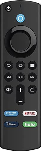 ZUMKUNM Smart Ersatz-Sprachfernbedienung mit TV-Steuerungen (3. Generation) L5B83G: Fernbedienung für Streaming-Gerät, kompatibel mit Fire TV Stick/4K/Max/Lite/Cube