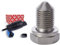 febi bilstein 26259 Waschwasserpumpe für Scheibenreinigungsanlage, 1 Stück & 48871 Ölablassschraube mit Dichtring, 1 Stück