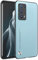 HONLEN Custodia per OPPO Reno6 Pro 5G (6.55 Inches) Cover per Telefono Aziendale con Retro in Pelle, Azzurro