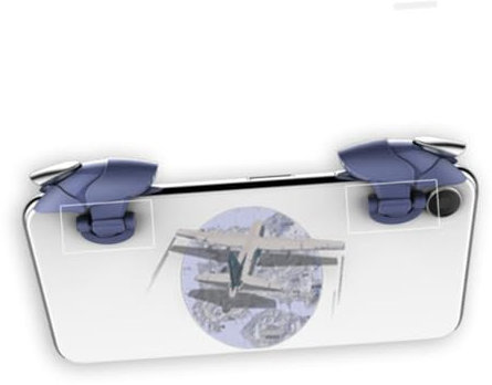 Homoyoyo Ergonomischer Game Controller Griff Für Handy Kompatibel Mit Touchscreen Smartphones Präziser Joystick Gamepad Handheld Spielgriff Für Verbessertes Mobiles Gaming