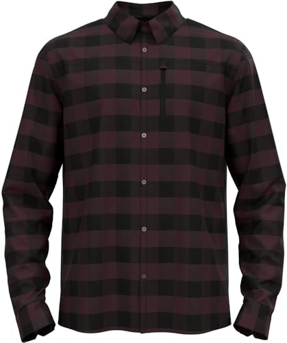 Odlo Langarm Wandershirt Herren Halden I Funktionsshirt Wandern Atmungsaktiv Blouse