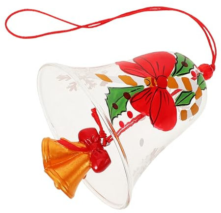 ORFOFE Carillon Éolien Verre pour Maison Pendentif De Noël Décoration Suspendue Intérieure Et Extérieure