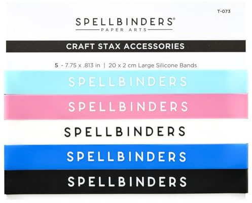 Spellbinders Craft STAX Silikonbänder, groß