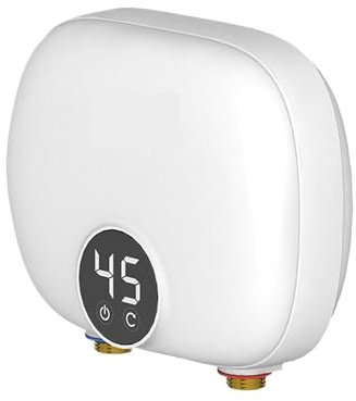 Chauffe-eau instantané, Chauffe-eau Électrique Sans Réservoir Sous Évier Eau Chaude Instantanée Sur Évier Chauffe-eau Instantané Chauffe-eau Électrique Sans Réservoir pour cuisine salle de bain campin