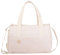 Badabulle Wickeltasche Pocketstyle Creme - Kinderwagentasche inklusive Wickelzubehör