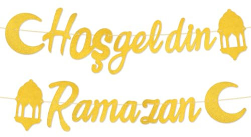 Hosgeldin Ramazan Deko,Ramazan Dekor,Islam Banner Ramadan Deko, Hoşgedin Ramazan Islam Banner Deko,Ramazan Deko