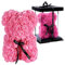 EXTRALINK 25 cm Rosen Teddybär Einzigartiges Geschenk aus Schaumstoffrosen ideal für Valentinstag, Geburtstage & besondere Anlässe In Geschenkbox, Rosenbär