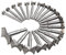 20pcs/set 14-50mm Forstner Drill Bits Woodworking Centering Hole Wood Cutter Tools