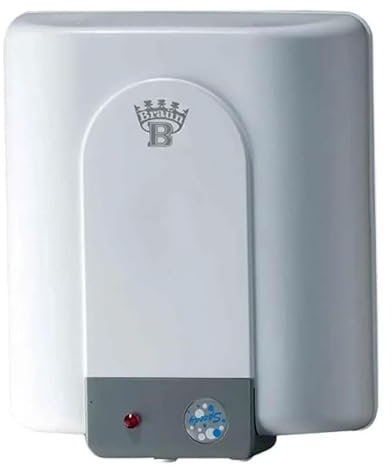 Scaldabagno elettrico verticale da muro sopralavello 12 litri Braun