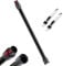 Tube Télescopique pour Dyson V11, Tube Extension Compatible avec Dyson V7 V8 V10 V11 V15, Tube d'aspiration à Connexion Rapide avec Deux 2 en 1 Brosses (Noir)
