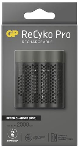 GP Batteries B53455, Nichel-Metallo Idruro (NiMH), AA, AAA, Batterie incluse