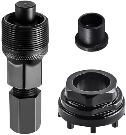 OMJMYY Kurbelabzieher Fahrrad und Tretlager Werkzeug 42 mm mit 8 Zähne Lockring Tool Fahrrad Kurbelabzieher Kurbel Entferner Fahrrad Kompakter Kurbelarm Abzieher für Viele Fahrradtypen