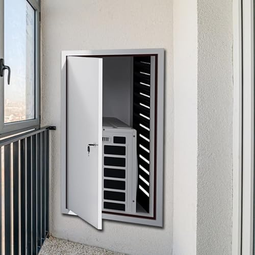 LZMZMQ Revisionsklappe Revisionstür Aluminium-Zugangsklappe/Service-Zugangsöffnungsabdeckung, Quadratische Brandschutz-Inspektionsluke, Weiße Wand-Servicetür Für Haus/Hotel/Büro(28x34in/71x86cm)