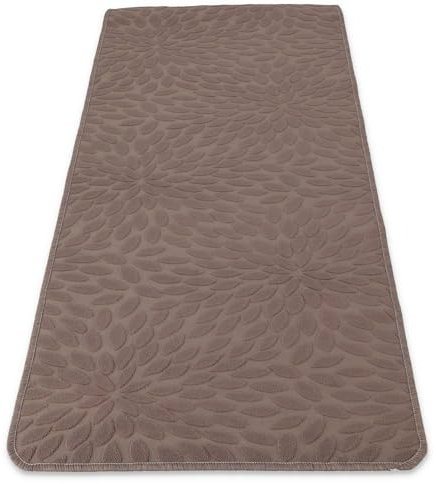 CASA Tessile, Ariel -Tappeto Cucina Made in Italy, Antiscivolo, Lavabile - Passatoia Cucina - Larghezza 50 cm, Lunghezza 150 cm - Visone