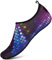SAGUARO Damen Herren Badeschuhe Wasserschuhe Schwimmschuhe Männer Frauen Barfußschuhe für Strand,Pool,Meer,Wassersport,Surfen,Aqua Cycling,Segeln,Bootfahren,Windsurfen(Mehrfarbig,38/39 EU)