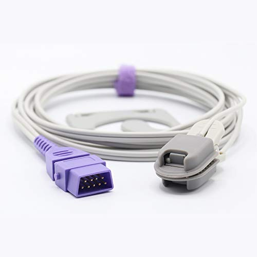 SINO-K Armstrong Smiths Medical BCI 3078 WW3078 SpO2 Sensor Erwachsene Ohrclip 9-poliger Stecker CE/FDA genehmigt