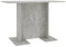 vidaXL Esstisch Küchentisch Esszimmertisch Speisetisch Tisch Säulentisch Restaurant Esszimmer Küche Wohnzimmer Betongrau 110x60x75cm Holzwerkstoff