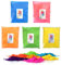 h2i Holi Color Powder | Holi Pulver | buntes Farbpulver zum Werfen | 5 leuchtende Farben | für Festivals, Partys, Baby-Shower, Fotoshootings, Foto-Fun & Action | Farbbeutel | 5 x 1000 gr (5000 gr)