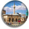 Kühlschrankmagnet Türkei Museum von Mevlana Konya Glasmagnete für Kühlschrank Souvenirs Niedlicher Kristallmagnet Dekor für Whiteboard Büro Zuhause Geschenk