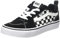 Vans Mixte enfant Filmore Suede/Canvas Basket, Damier Noir Blanc, 37 EU