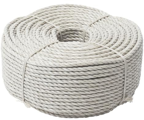 Corda beige 100 metri WERKA PRO Ø 6mm (resistenza ± 590 kg)