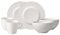 Villeroy & Boch - Manufacture Ensemble Pour Le Petit-Déjeuner, 6 P., Ensemble De Vaisselle Pour 2 Personnes, Porcelaine Premium, Blanc