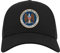 NSA National Security Agency United States of America Eagle Halbmaschige Trucker-Cap-Baseballmütze aus Baumwolle Schwarz