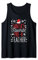 Weihnachtsmütze mit Weihnachtsmann-Mütze für Lehrer Tank Top