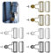 simarro 6 Sets Dungaree Schnallen Metall, Hosenträger Schnallen mit Schiebeschnalle Latzhosenschnallen Latzhosen Schnalle für Hosenträger Overall Latzknopf Zubehör(Bronze)
