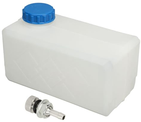 KIMISS Benzintank, Universeller 5-Liter-Tank mit Dichtungsdeckel und Düse, Integrierter Wassertank-Flaschendose für Elektroauto-Standheizung