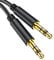 Gulemfy Cavo Aux, Audio Jack 3.5mm to Jack 3.5mm Hi-Fi Stereo da Maschio a Maschio, Compatibile per Cuffie, Macchina, Autoradio, iPhone, iPad, iPod, Smartphone, Laptop (3M)