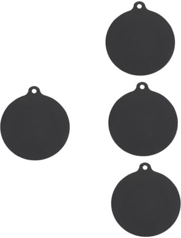 PRETYZOOM 4pcs Cooktop Mat Protector Induction Cooker Mats Silicone Long Serving Life Easy to Clean